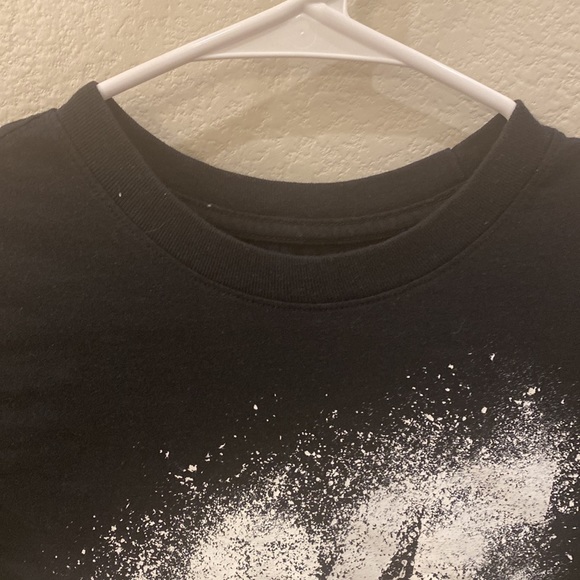 EUC Boys Youth Size XL Screen Tee Tee-Shirt Top NIKE B&W Graphic Unisex - Picture 5 of 8